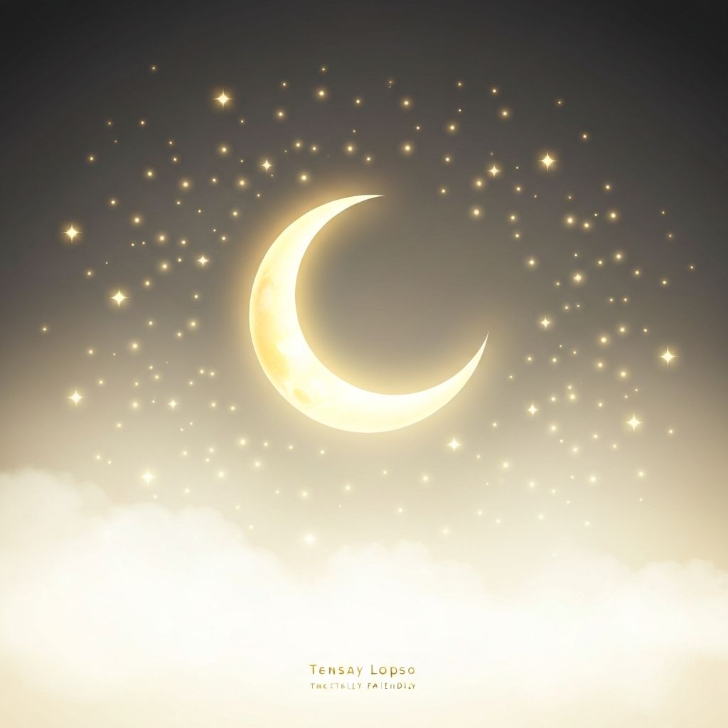 동양사주 - 초승달과 별